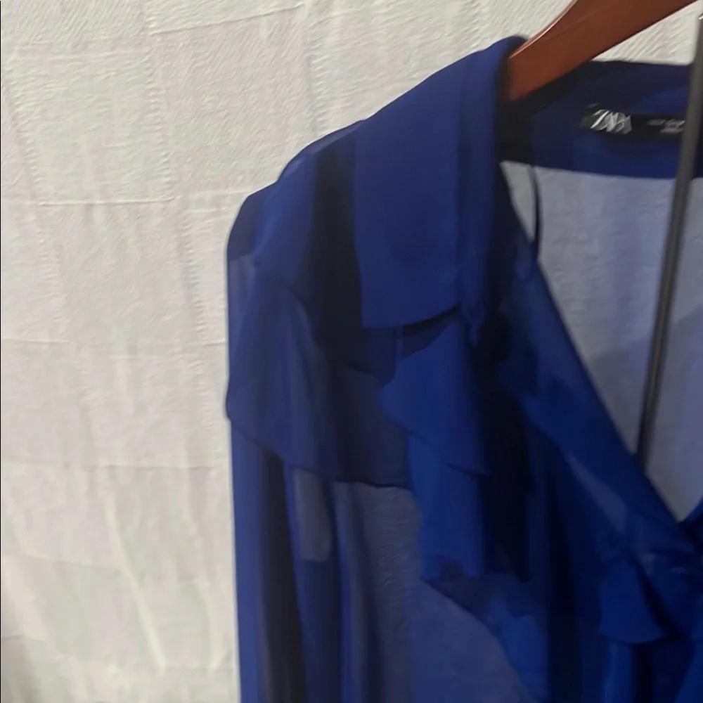 Zara Royal Blue Top - Picture 10 of 10